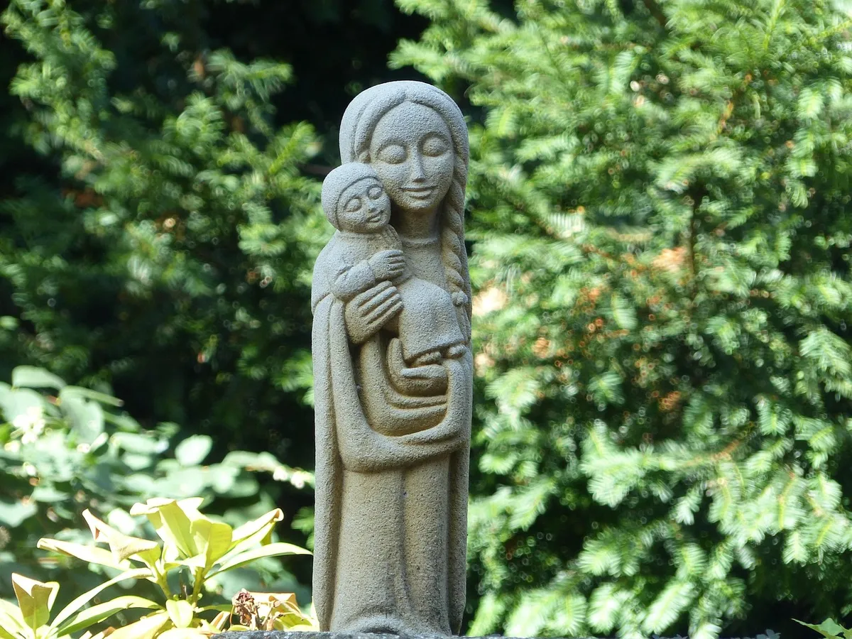 virgin-mary, child jesus, statue, religious, pray, devotion, devotion, devotion, devotion, devotion, devotion