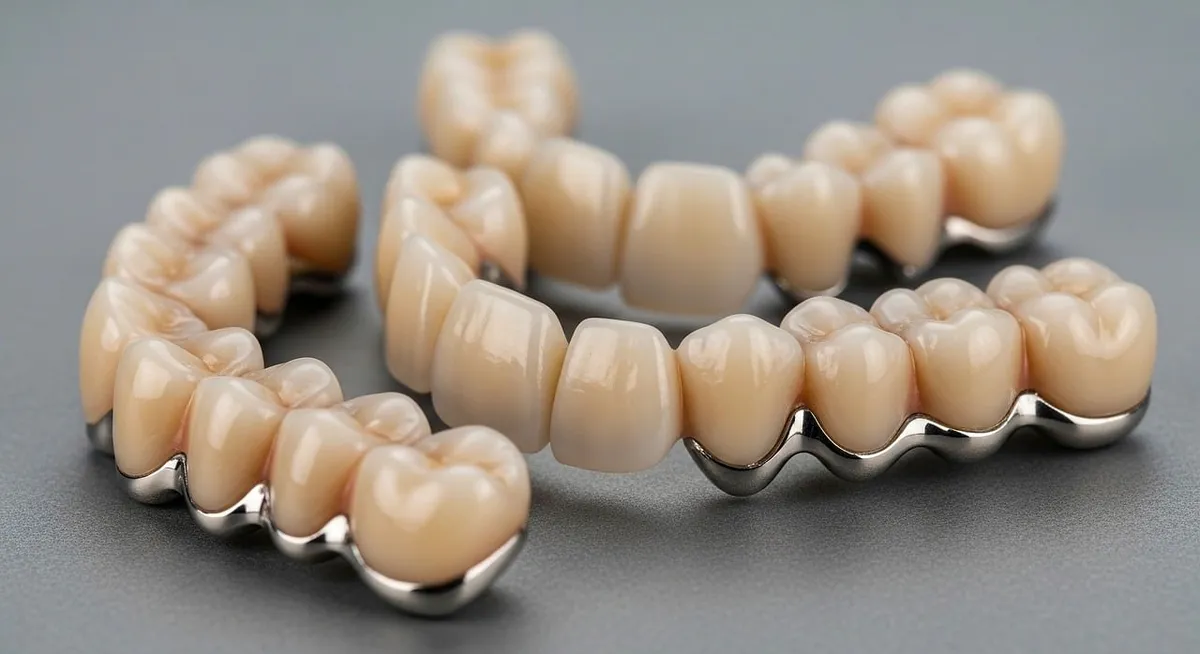 dental prosthetics, metal base, dental technology, dental care, dental crowns, dental bridges, ceramic, set, dentist, implant, health, dentistry, dental laborat